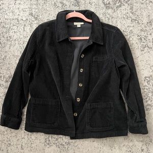 Black corduroy jacket
